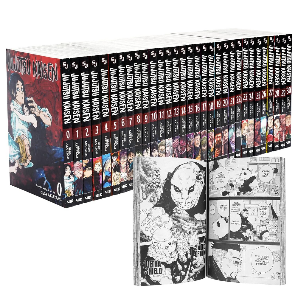 Jujutsu Kaisen manga bundle volumes 0 to 30 by Gege Akutami