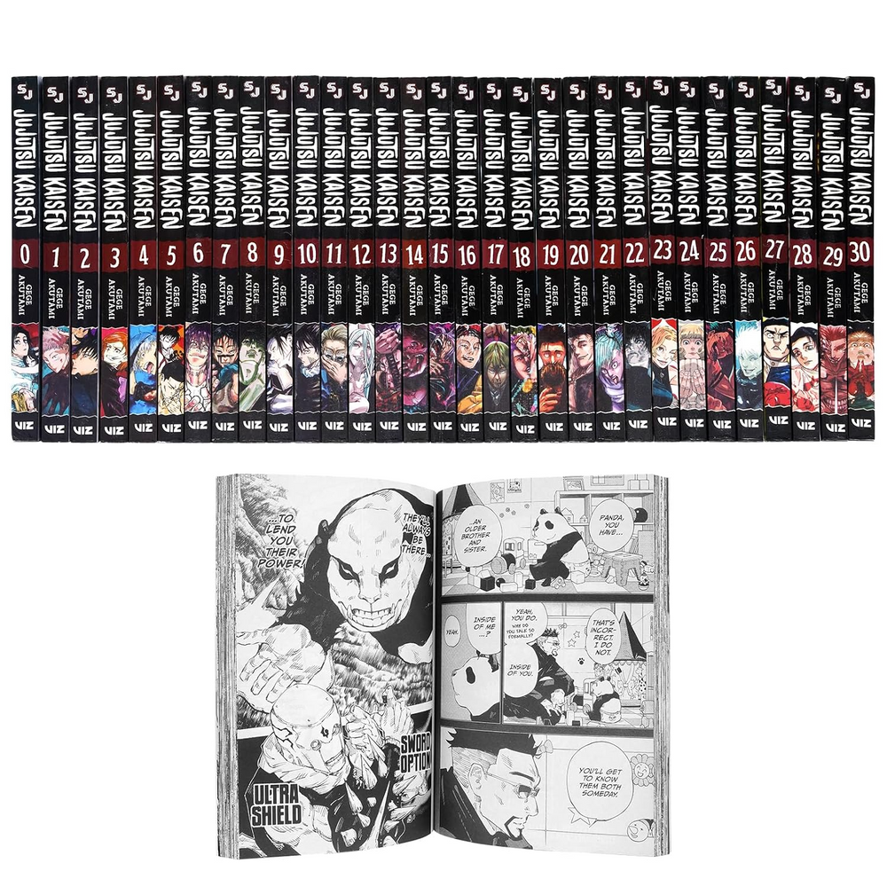Jujutsu Kaisen Manga Complete Bundle Vol. 0–30 (31 Books Set)