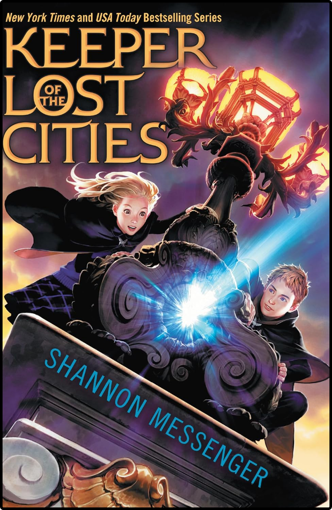 Keeper of the Lost Cities by Shannon Messenger book cover