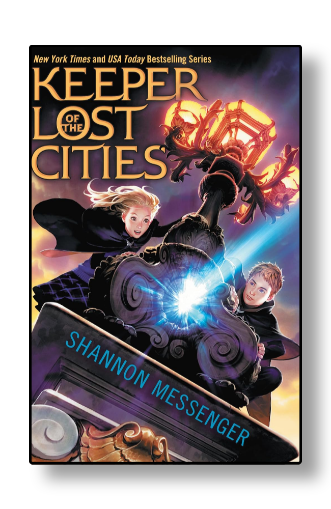 Keeper of the Lost Cities by Shannon Messenger fantasy adventure book