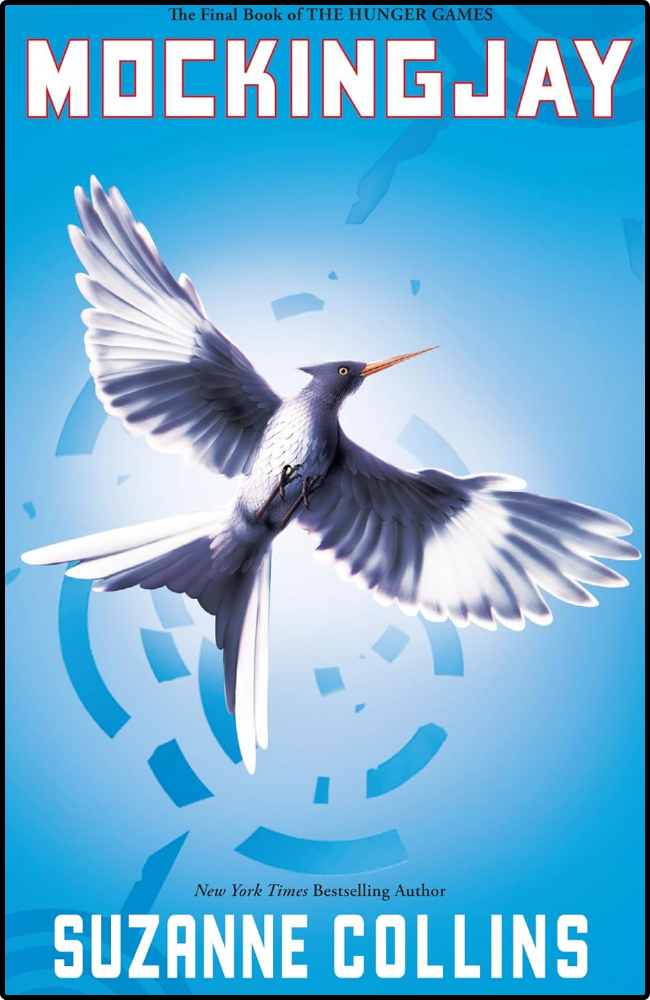 Mockingjay by Suzanne Collins book cover