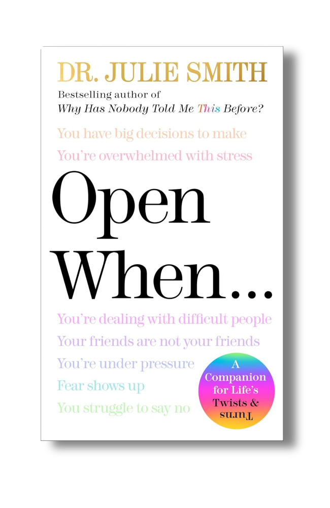 Front cover of Open When by Dr. Julie Smith