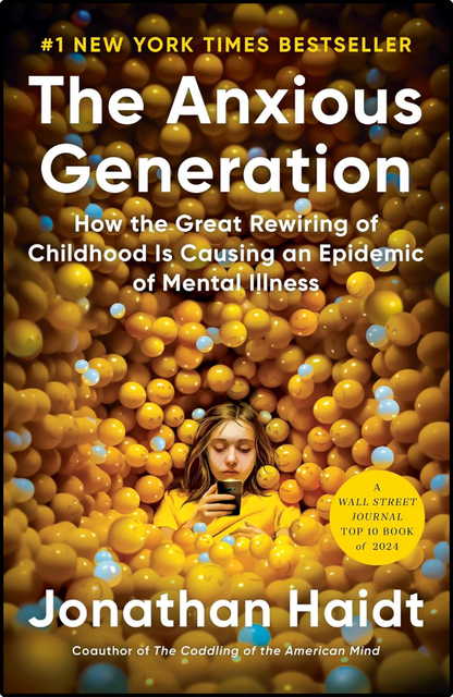 The Anxious Generation by Jonathan Haidt