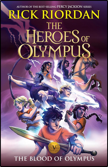 The Blood of Olympus by Rick Riordan