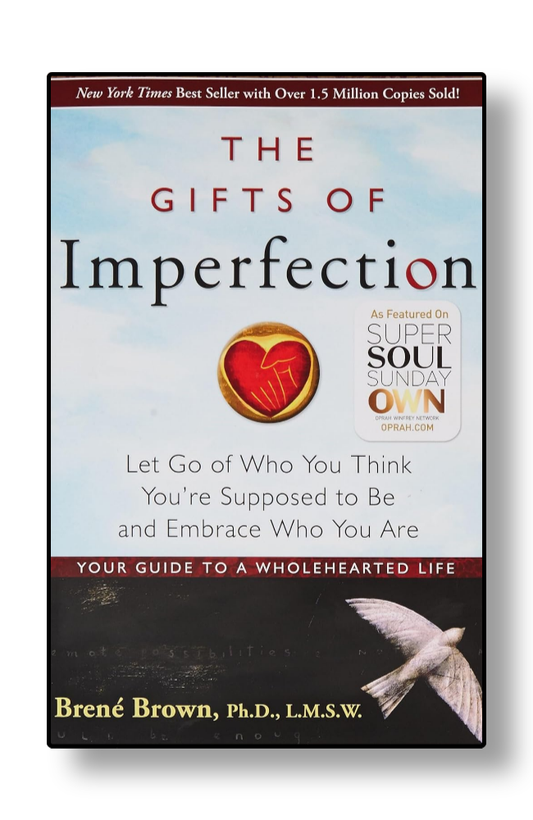Front cover of The Gifts of Imperfection by Brené Brown