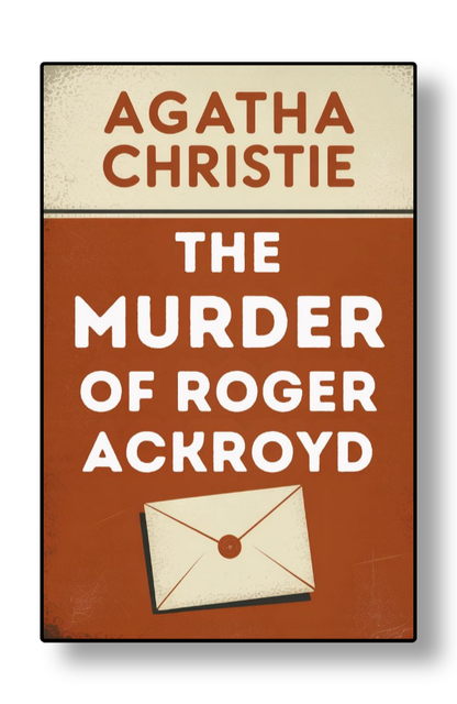 Front cover of The Murder of Roger Ackroyd by Agatha Christie