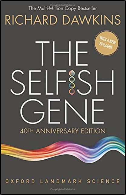 The Selfish Gene by Richard Dawkins book cover