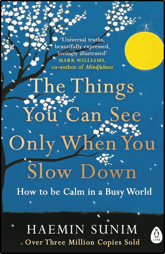 The Things You Can See Only When You Slow Down by Haemin Sunim book cover