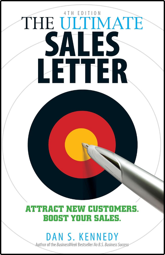 The Ultimate Sales Letter 4th Edition by Dan S. Kennedy book cover