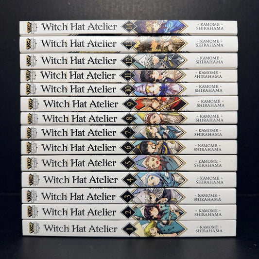 Witch Hat Atelier Vol. 1 to Vol. 14 manga set by Kamome Shirahama