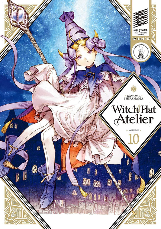 Witch Hat Atelier Vol. 10 manga front cover by Kamome Shirahama