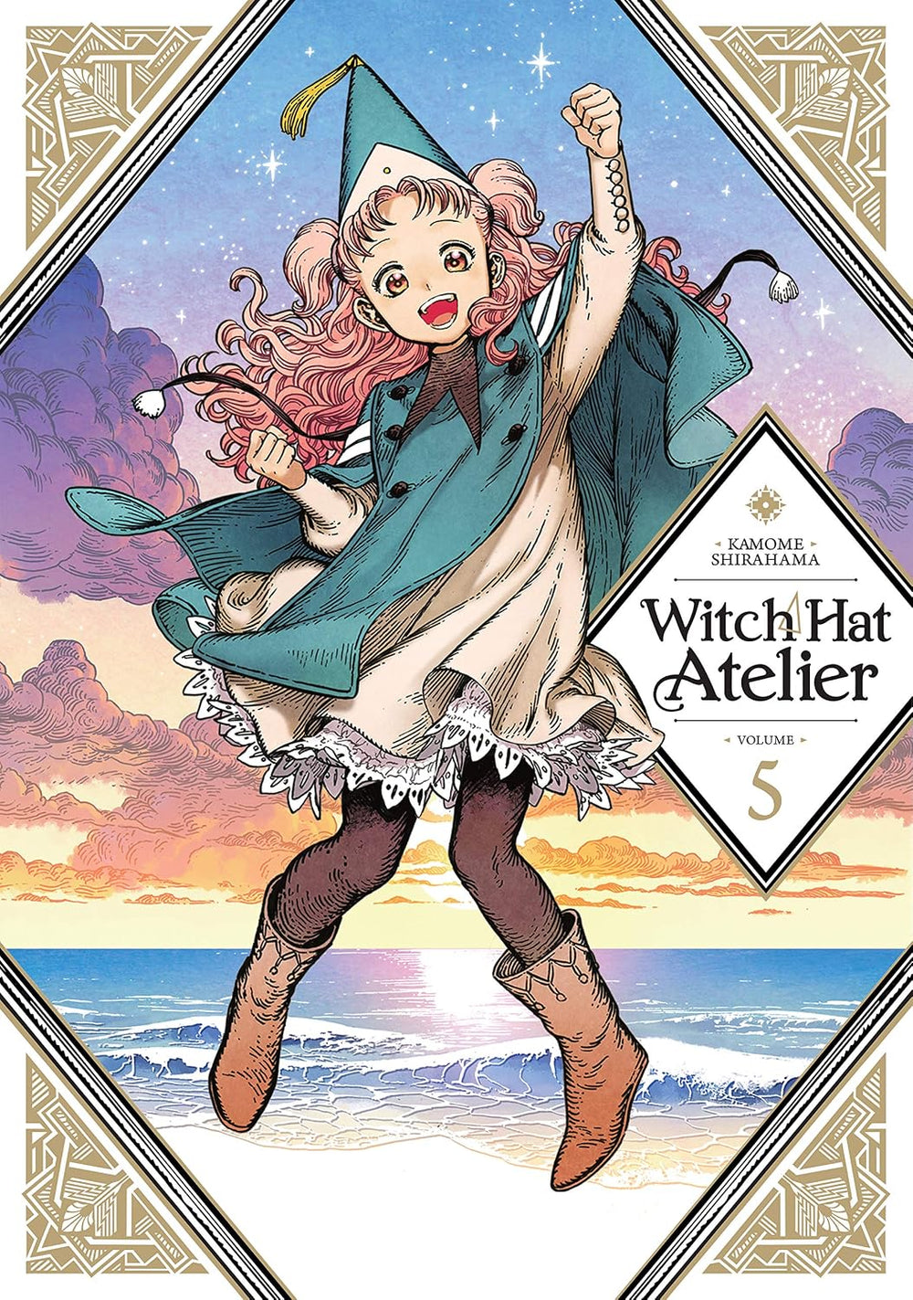 Witch Hat Atelier Vol. 5 manga front cover by Kamome Shirahama