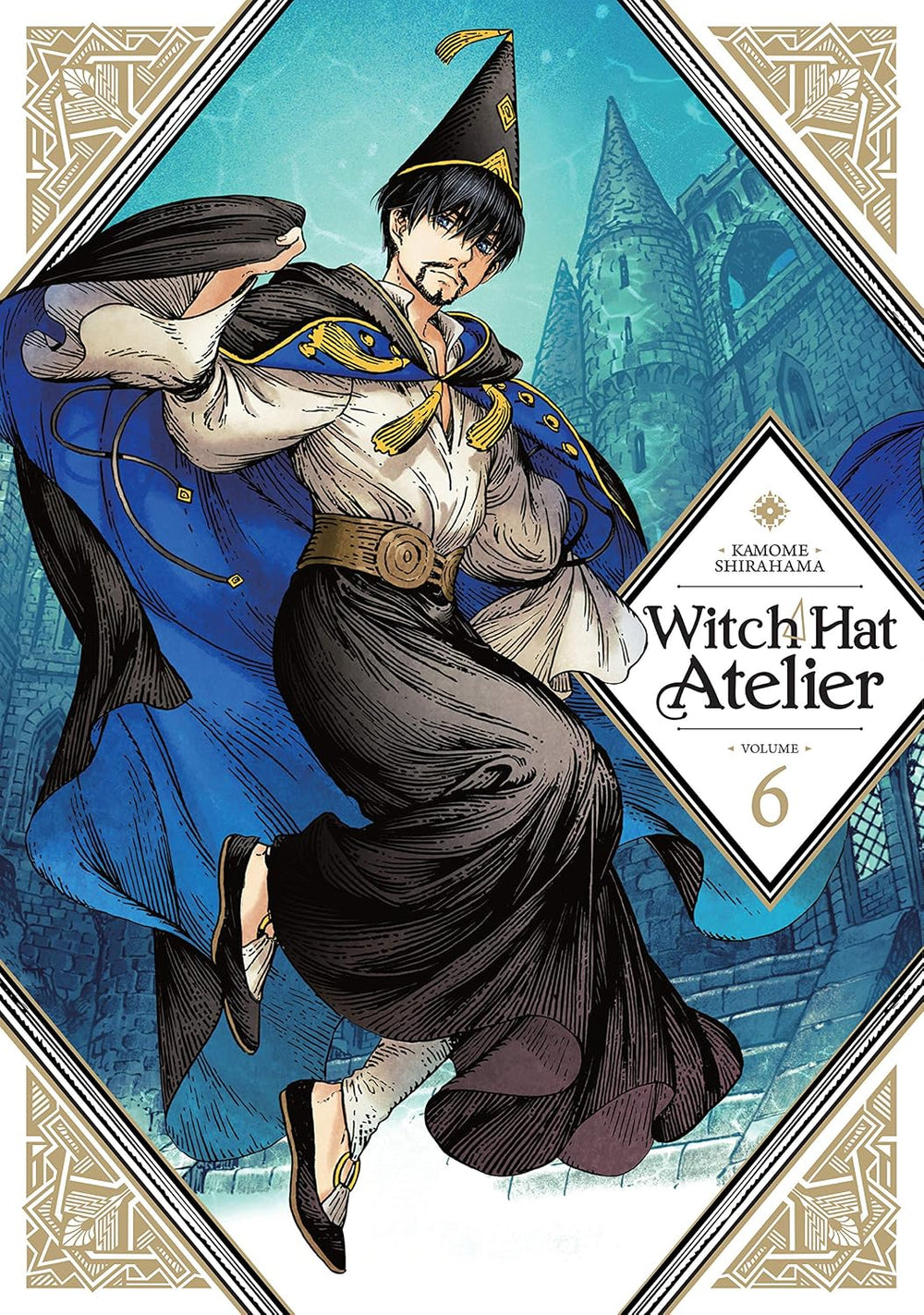 Witch Hat Atelier Vol. 6 manga front cover by Kamome Shirahama