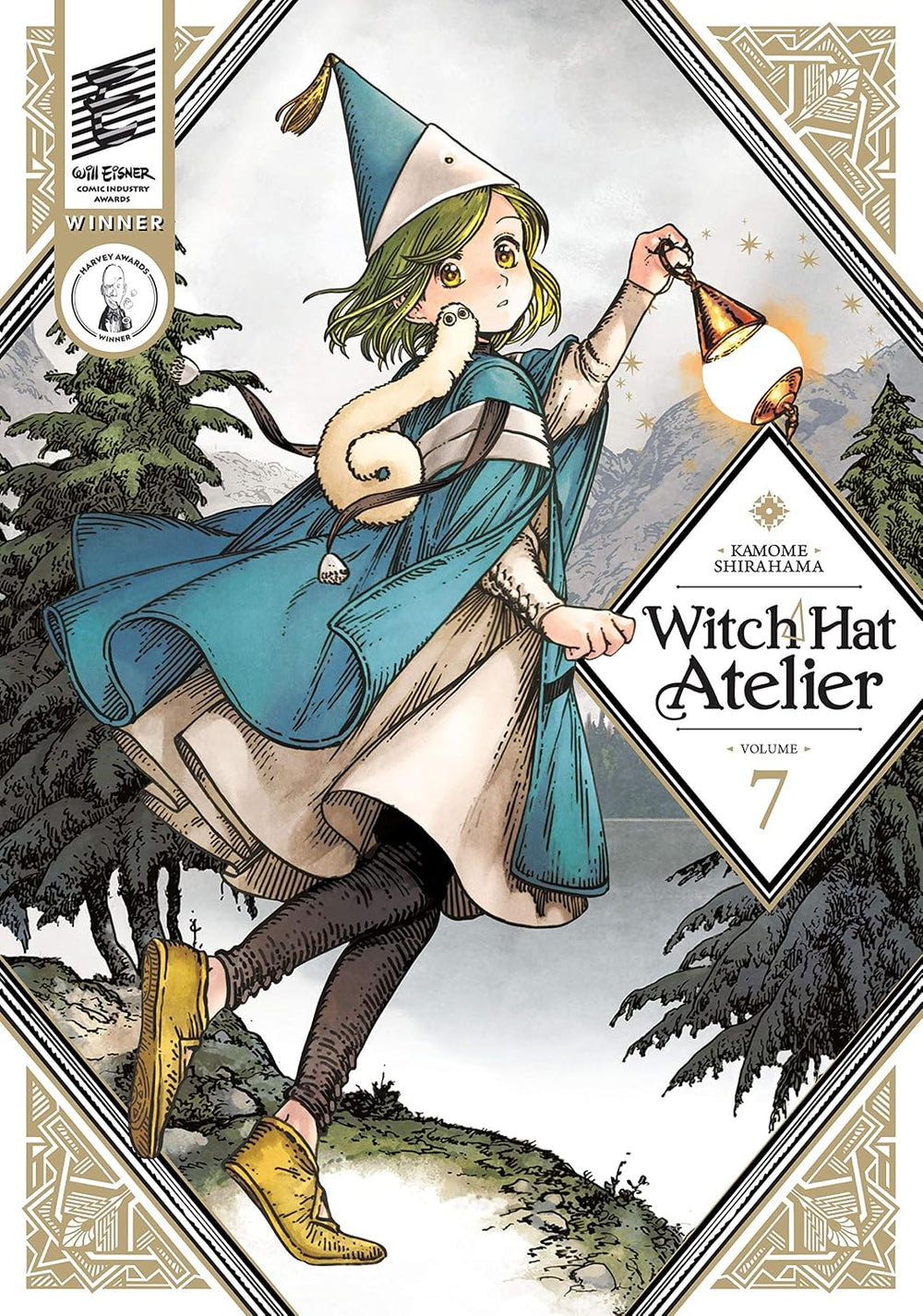 Witch Hat Atelier Vol. 7 manga front cover by Kamome Shirahama