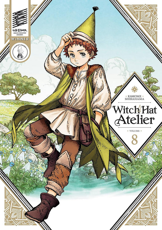 Witch Hat Atelier Vol. 8 manga front cover by Kamome Shirahama